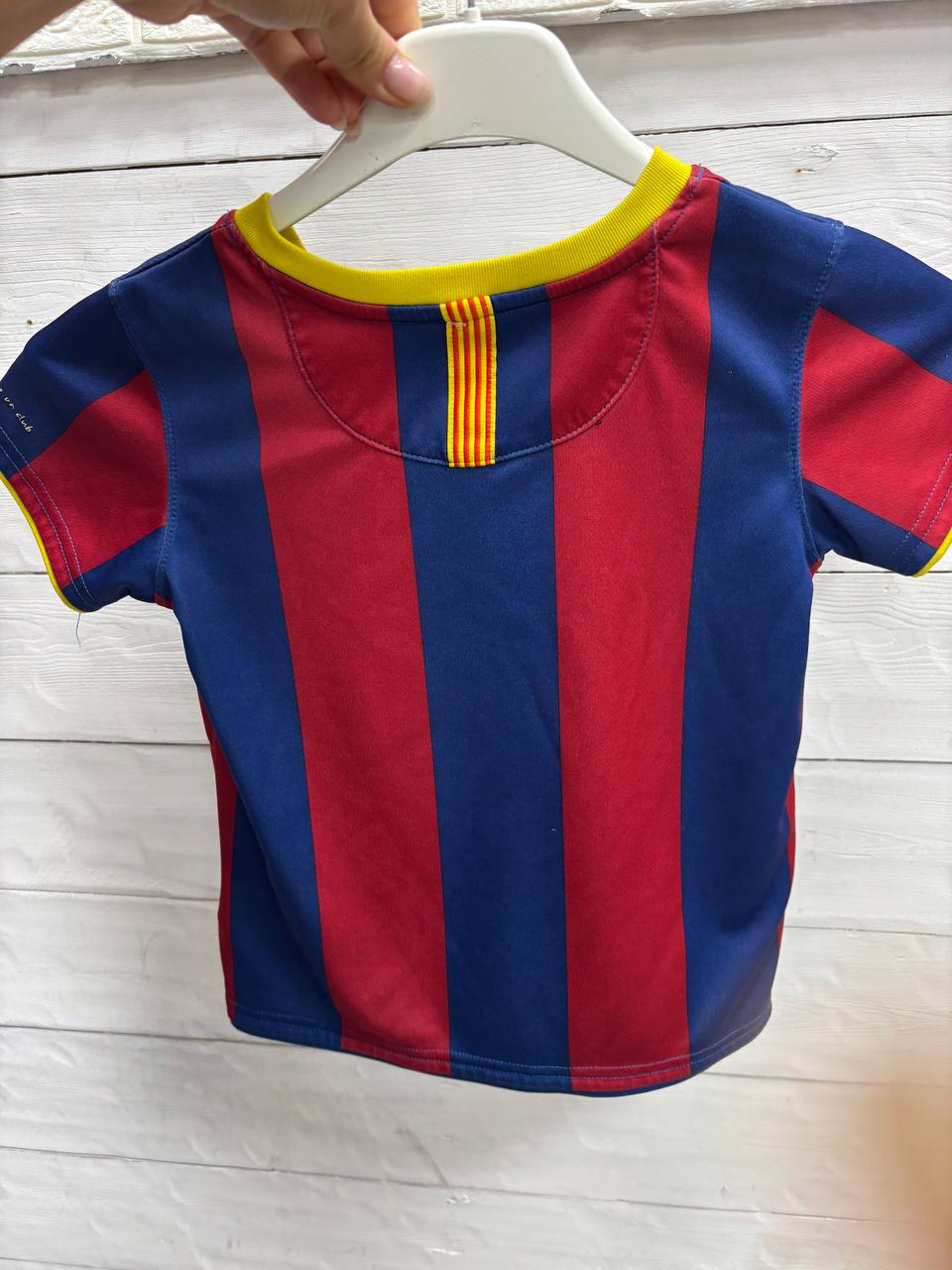 Kids' FC Barcelona Home Jersey - Iconic Blaugrana Stripes (2 -3 Years)