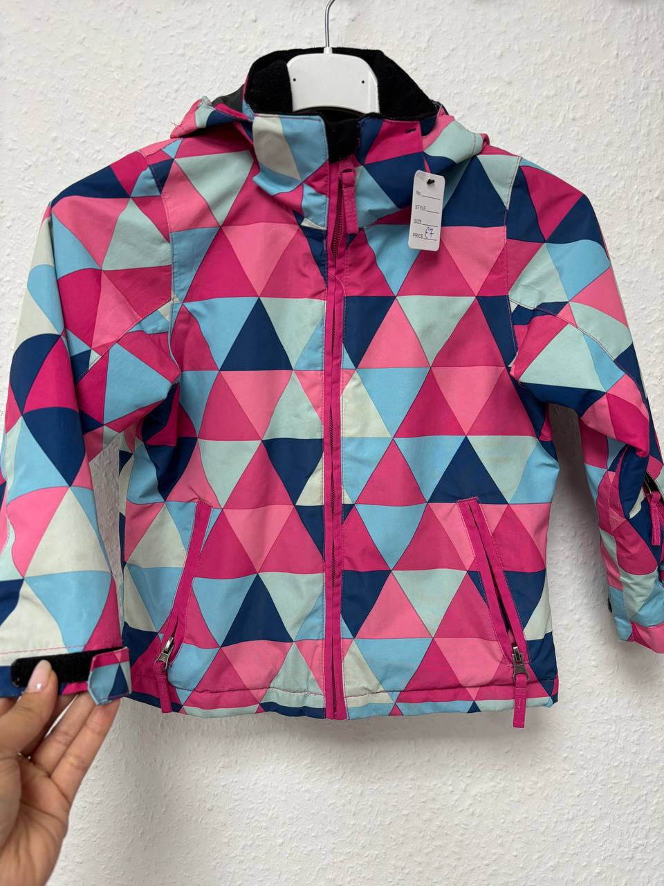 Kids' Geometric Print Ski & Snow Jacket  (3 - 4 Years )