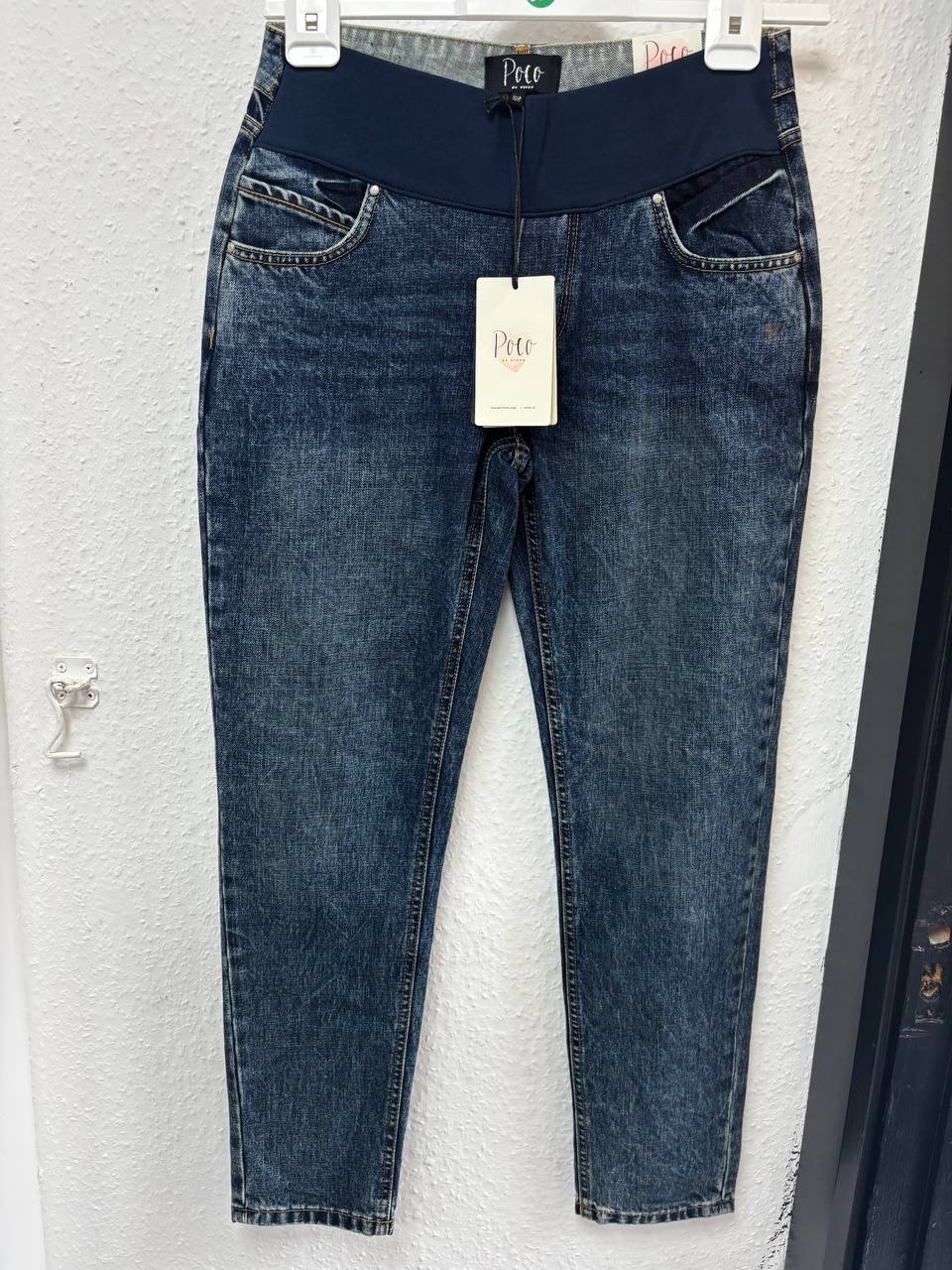 Poco by Pippa O'Connor Maternity Jeans - Over-the-Bump Dark Wash (10R)