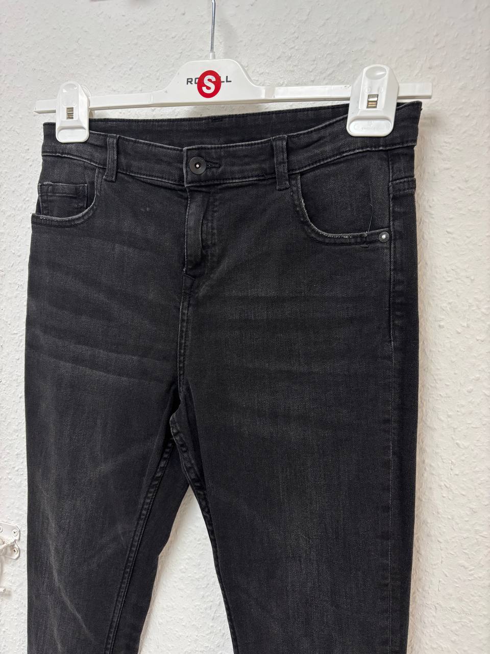 M&S Kids' Slim Fit Washed Black Jeans - Size 13-14 Yrs