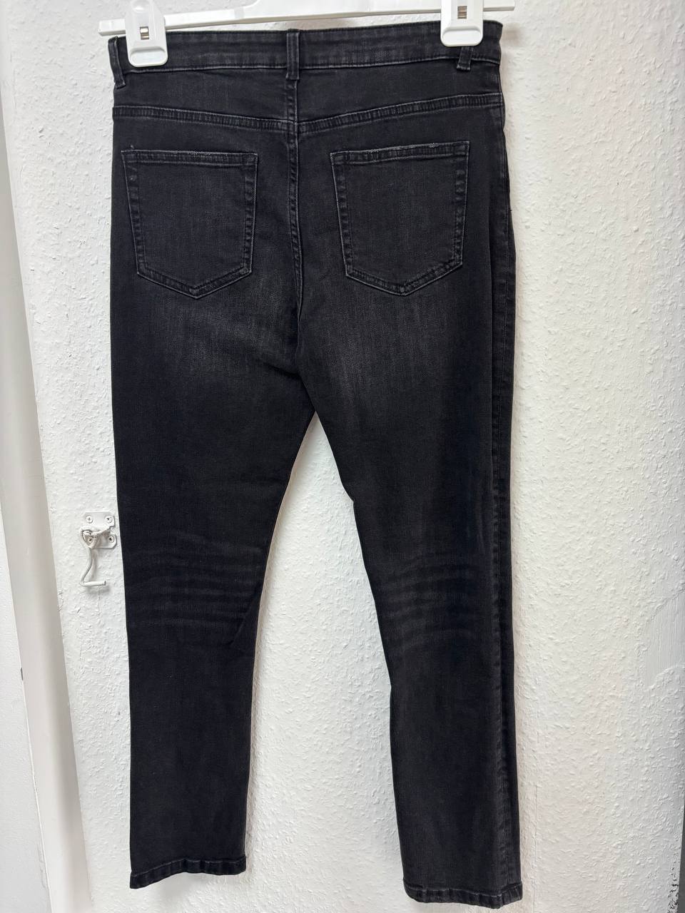 M&S Kids' Slim Fit Washed Black Jeans - Size 13-14 Yrs