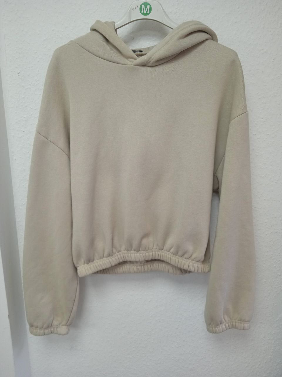 Casual Cropped Hoodie Sweatshirt Zara (M)