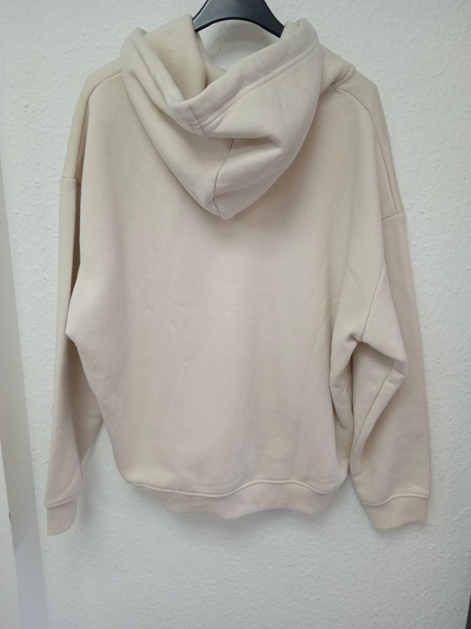 USA Pro Oversized Full-Zip Hoodie - Soft Cream (XS)