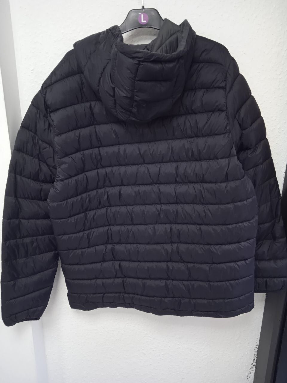 Hooded Lightweight Padded Puffer Jacket (XXL)