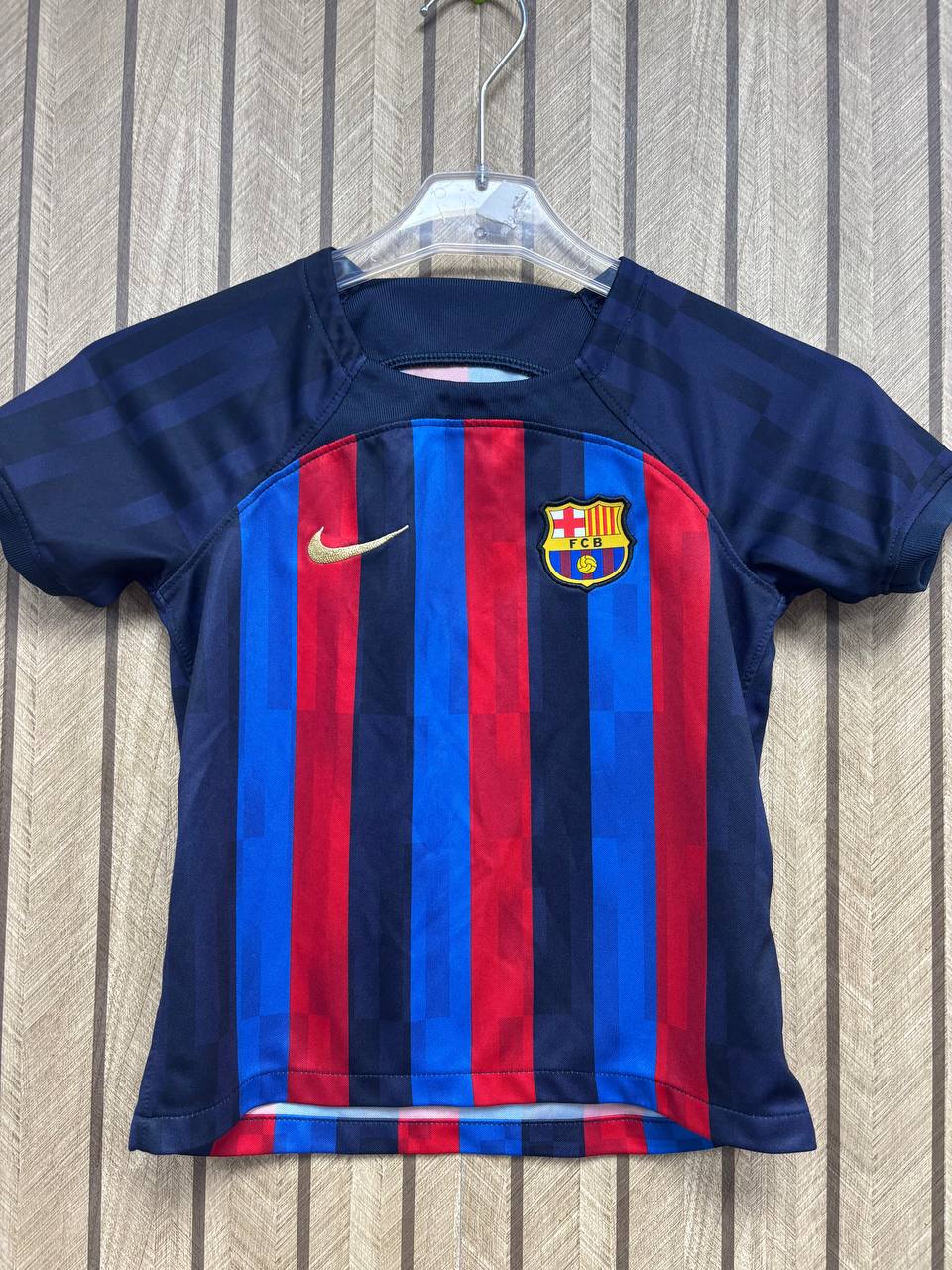 FC Barcelona Home Jersey | Blaugrana Stripes | Kids/Youth Kit (1 - 3 Years)