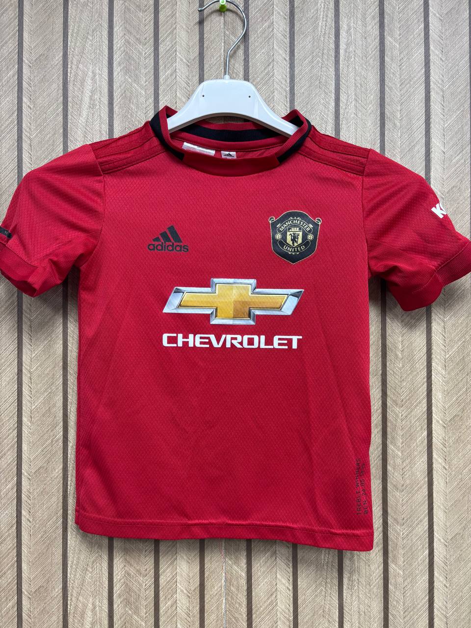 Manchester United Home Jersey | Red Chevrolet Kit | Kids/Youth (4 - 6 Years)