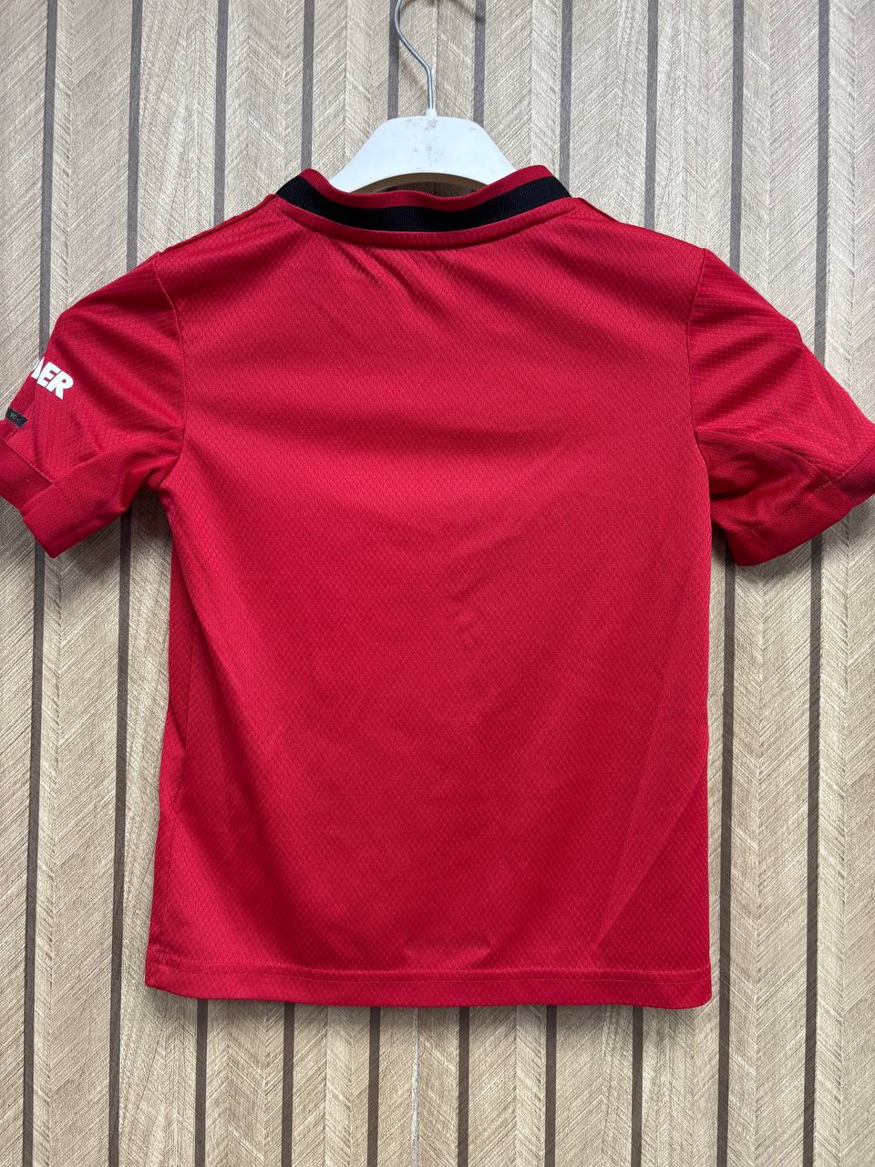 Manchester United Home Jersey | Red Chevrolet Kit | Kids/Youth (4 - 6 Years)