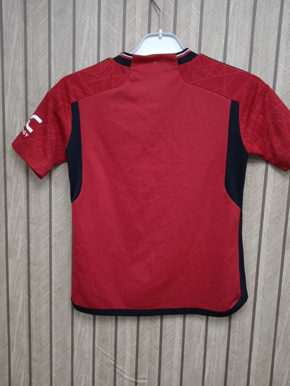 Manchester United Home Jersey | Red TeamViewer Kit | Kids/Youth (8 - 10 Years)